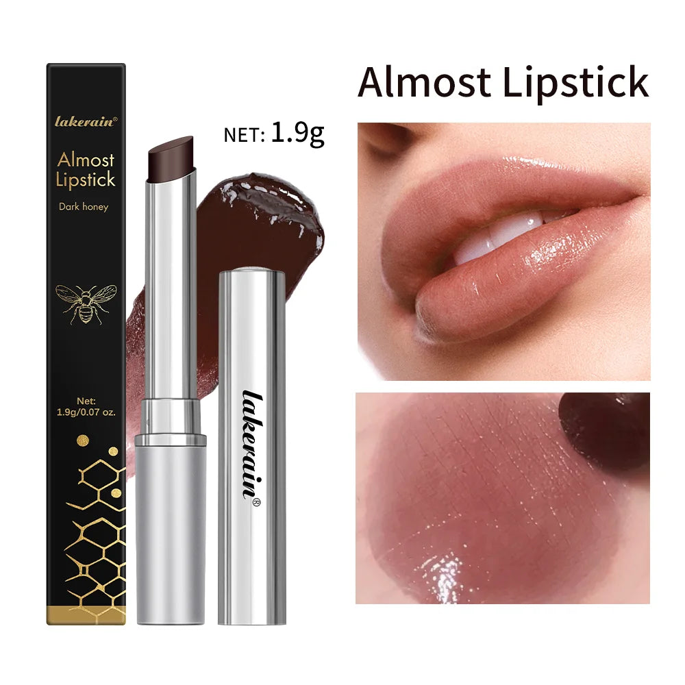 Schwarzer honigfarbener Lippenstift