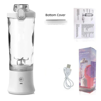 Tragbarer Mixer mit 10-Klingen – 600ml, 4000mAh Akku, Leistungsstark & Kabellos